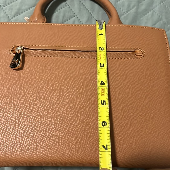New 4 pockets leather gold Handbag . - Picture 8 of 11